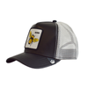 Czapka z daszkiem skórzana Goorin Bros. Hive Boss Black Trucker - 101-0080-BLACK