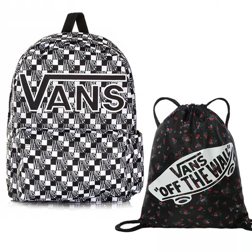 Młodzieżowy Plecak szkolny Vans Old Skool Drop VN0A5KHPTDV + worek WF