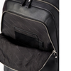 Puccini Royal Collection Leather Black Backpack - LGD6323-1