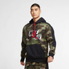 Air Jordan Camo Fleece Pullover Halenka - CU2060-222