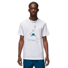 Koszulka sportowa męska Air Jordan Graphic Crew Flight Tee biała - DV8414-100