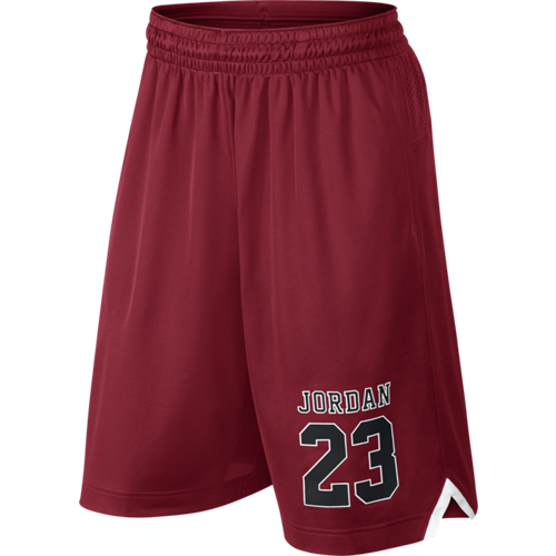 Spodenki męskie Air Jordan Rise 4 Shorts czerwone - 658654-687
