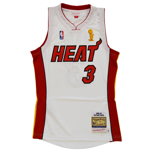 Mitchell & Ness NBA Finals Jersey Dwayne Wade Miami Heat Authentic
