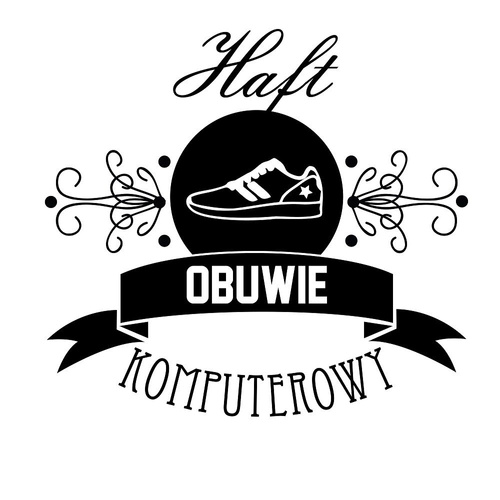 Haft komputerowy na obuwiu