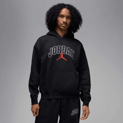 Bluza męska z kapturem Air Jordan Brooklyn Fleece Czarna - IB7241-010