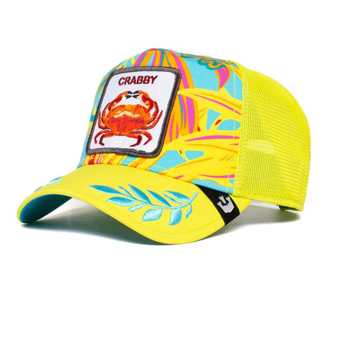 Czapka z daszkiem Goorin Bros Totally Clawsome Crabby Neon Yellow