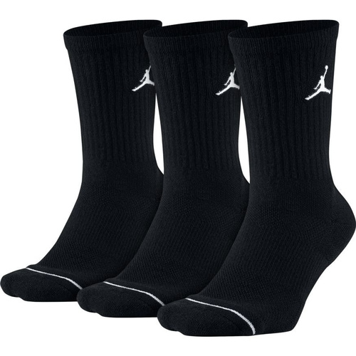 Skarpety koszykarskie Air Jordan Dri-Fit Jumpman 3 Pack czarne - SX5545-013