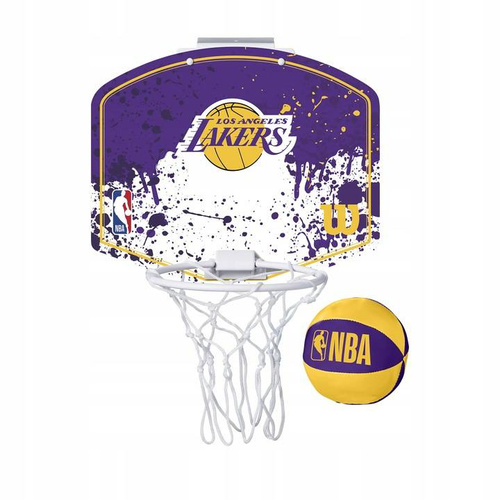 Mini tablica do koszykówki NBA Team Mini Hoop Los Angeles Lakers - WTBA1302LAL