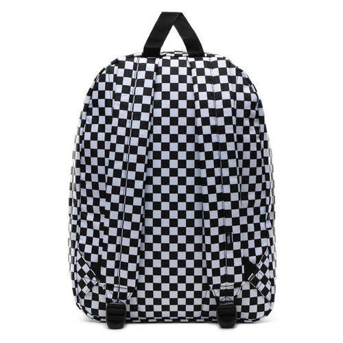 Plecak szkolny Vans Old Skool III kratka czarno biały VN0A3I6RHU0 + Custom Piesek