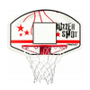 Basketball board Avento 90 x 60 cm - 47RB-WHT