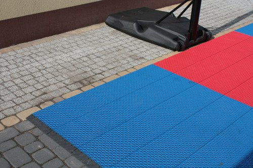 Boisko sportowe VersaCourt boisko przydomowe,ogrodowe do koszykówki modułowe
