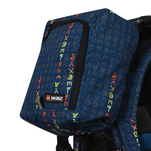 Zestaw 3w1 Plecak szkolny torba piórnik Lego Optimo Starter Ninjago 20L Niebieski - 20254-2403