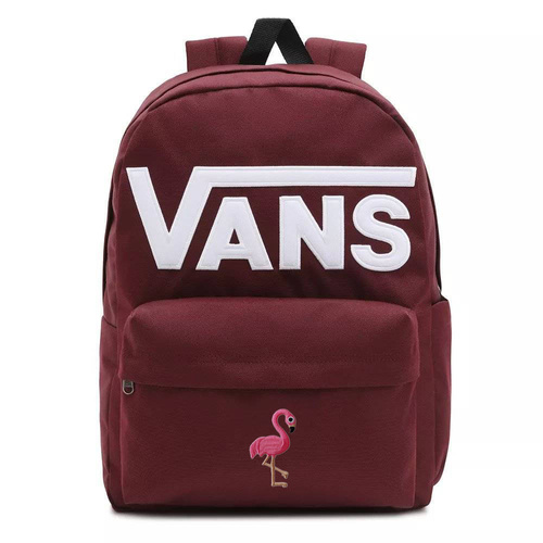 Plecak Vans Old Skool Backpack Bordowy Custom flaming - VN0A5KHP4QU