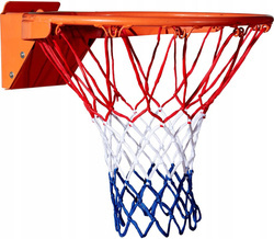 Siatka na obręcz do Koszykówki Kosza Wilson trójkolorowa 45 cm WTBA8002NBA