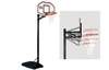 Zestaw do koszykówki Sure Shot Los Angeles 512 + Piłka Spalding NBA Platinum Streetball