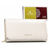 Leather wallet Peterson Beige - PTN-5047-NDM-6954