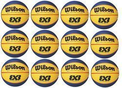 Piłka do kosza Wilson Replica RBR Official 3x3 Fiba - 12 sztuk