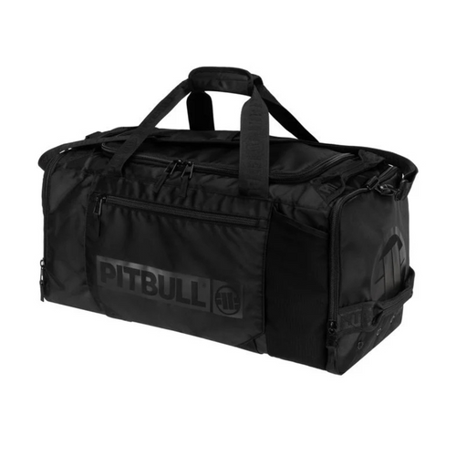 Torba sportowa męska Pit Bull West Coast Fight Hilltop 50L czarna - 8130229090