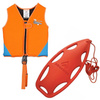 Zestaw do nauki pływania Kamizelka WAIMEA + Bojka Ratownicza Aquarius