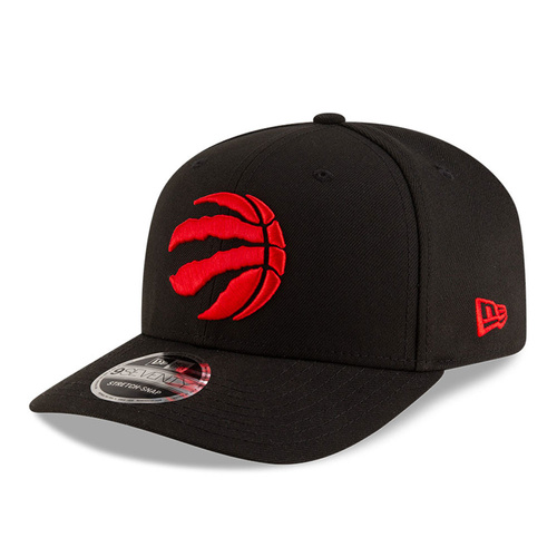 New Era 9SEVENTY Toronto Raptors NBA Team Black Stretch Snapback Cap - 60755439
