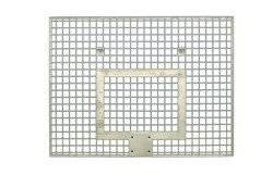 Sure Shot 144 Galvanized Steel Checkered Basketball Backboard