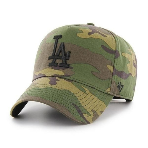 Czapka z daszkiem 47 Brand MLB Los Angeles Dodgers Camo - B-GRVSP12CNP-CMA