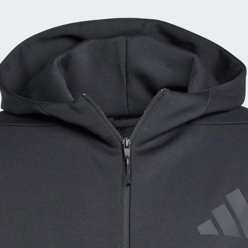 Bluza męska z kapturem New Adidas Z.N.E. Full-Zip Hooded Czarna - JE7538