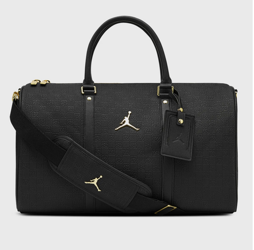 Air Jordan Jam Monogram Duffle Bag 40L Black - LM0987-K5X
