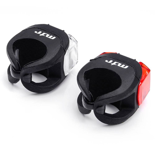 Set of LED Bicycle Lights Front and Rear METEOR Flex - 31527