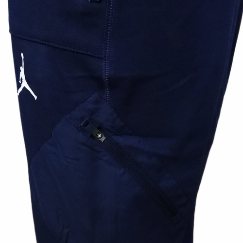 Men's navy sports pants Air Jordan Dri-FIT Training Fleece - DQ7890-419