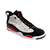 Men's sports shoes Nike Air Jordan Dub Zero White Fire Red Black Sneakers- 311046-162