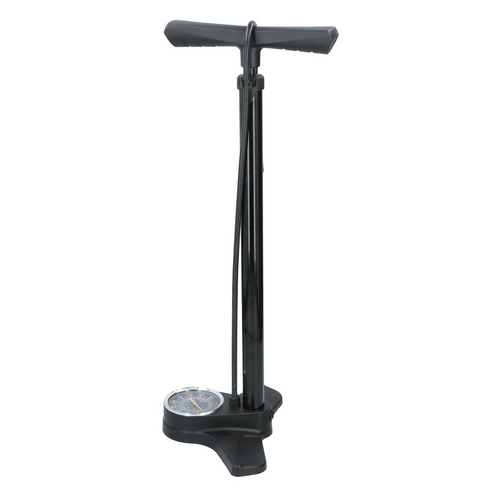 Bike floor pump with analogue pressure gauge Dunlop - 170497