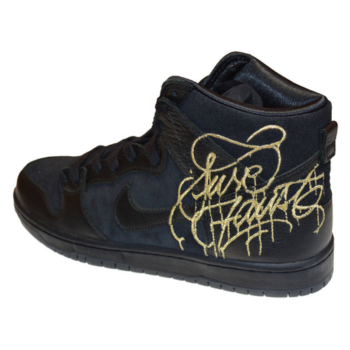 Pánské sportovní boty Nike SB Dunk High FAUST Black Gold - DH7755-001