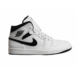 Buty sportowe męskie Air Jordan 1 Mid białe - DQ8426-132