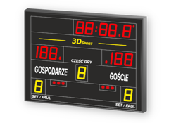 Tablica wyników na boisko streetball DTS 2 Orlik