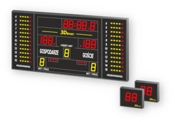 Tablica wyników na boisko streetball DTS 2 Orlik