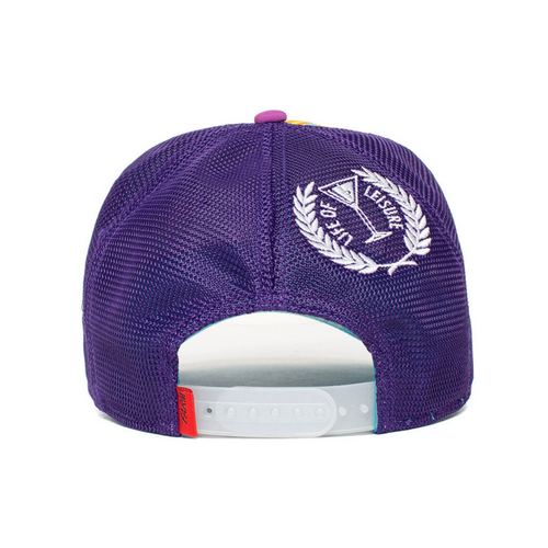 Czapka z daszkiem Goorin Bros Fighter Even Betta Trucker - 101-0584-PURPLE