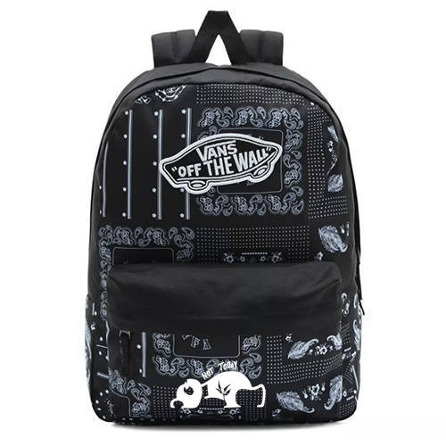Plecak młodzieżowy Vans Realm Backpack Mix of Patterns Custom Panda