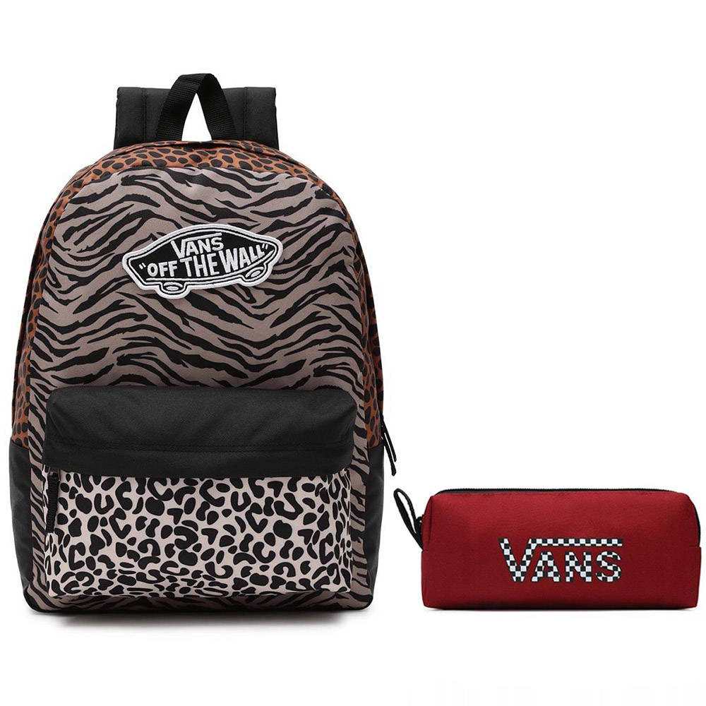 Backpack Mochila Vans Zebra MOCHILA VANS ANIMAL PRINT