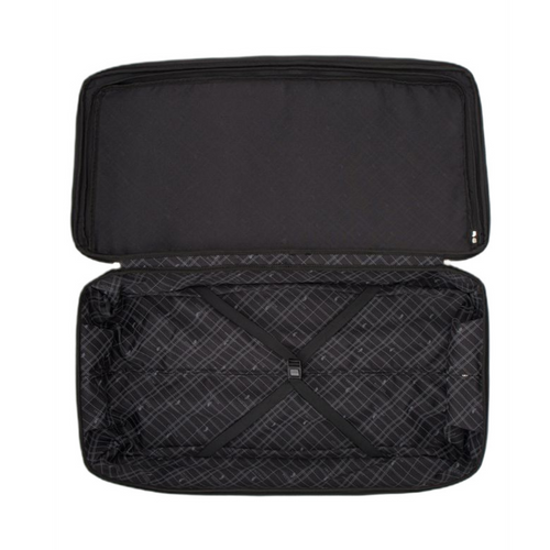 Torba podróżna na kółkach Puccini czarna - DM40316-1