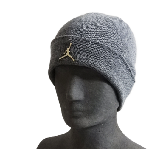 Winter hat Air Jordan Cuffed Beanie Carbon Heather - 9A0063-GEH