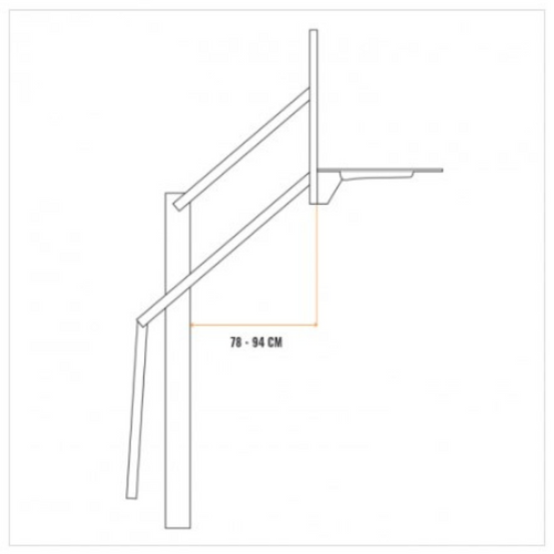 Goalrilla CV60 Basketball Set – 60" In-Ground