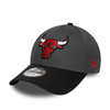 Czapka z daszkiem New Era 9FORTY NBA Chicago Bulls Sidepatch Charcoal - 60758984