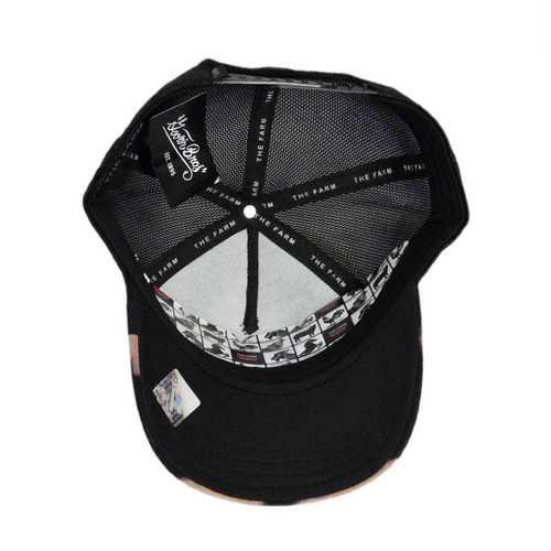 Goorin Bros. The Farm Acid Goat Black Trucker Cap - 101-0809