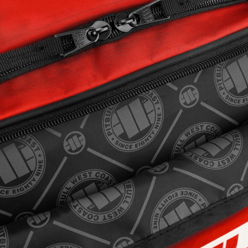 Sports bag for trainings and travels red 50L Pit Bull Sport - 8130214590