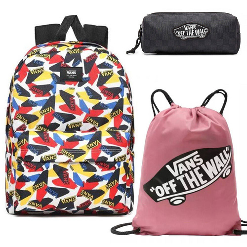 Vans Old Skool III Batoh - VN0A3I6RZM7 + Benched Bag + Pencil Pouch