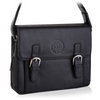 Men's leather bag Betlewski Oxford Black - TBG-YM-205