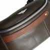 Aeronautica Militare men's waist bag brown - AM-393-MORO