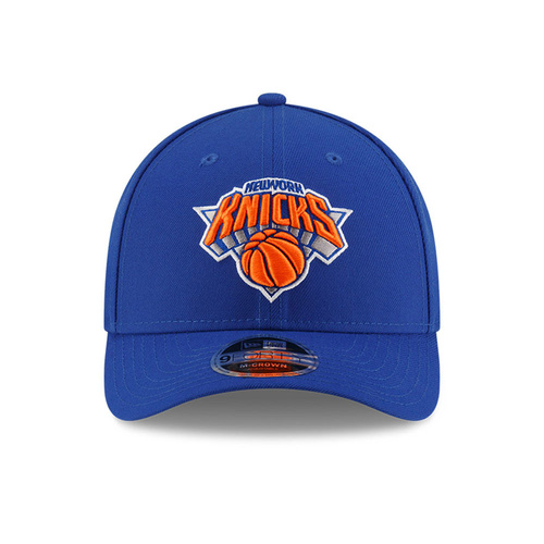 New Era 9FORTY New York Knicks NBA Team M-Crown Blue Snapback Cap - 60755468