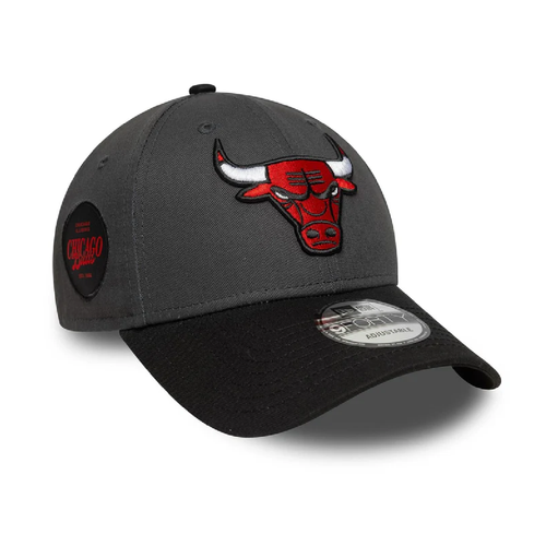 New Era 9FORTY NBA Chicago Bulls Sidepatch Charcoal - 60758984